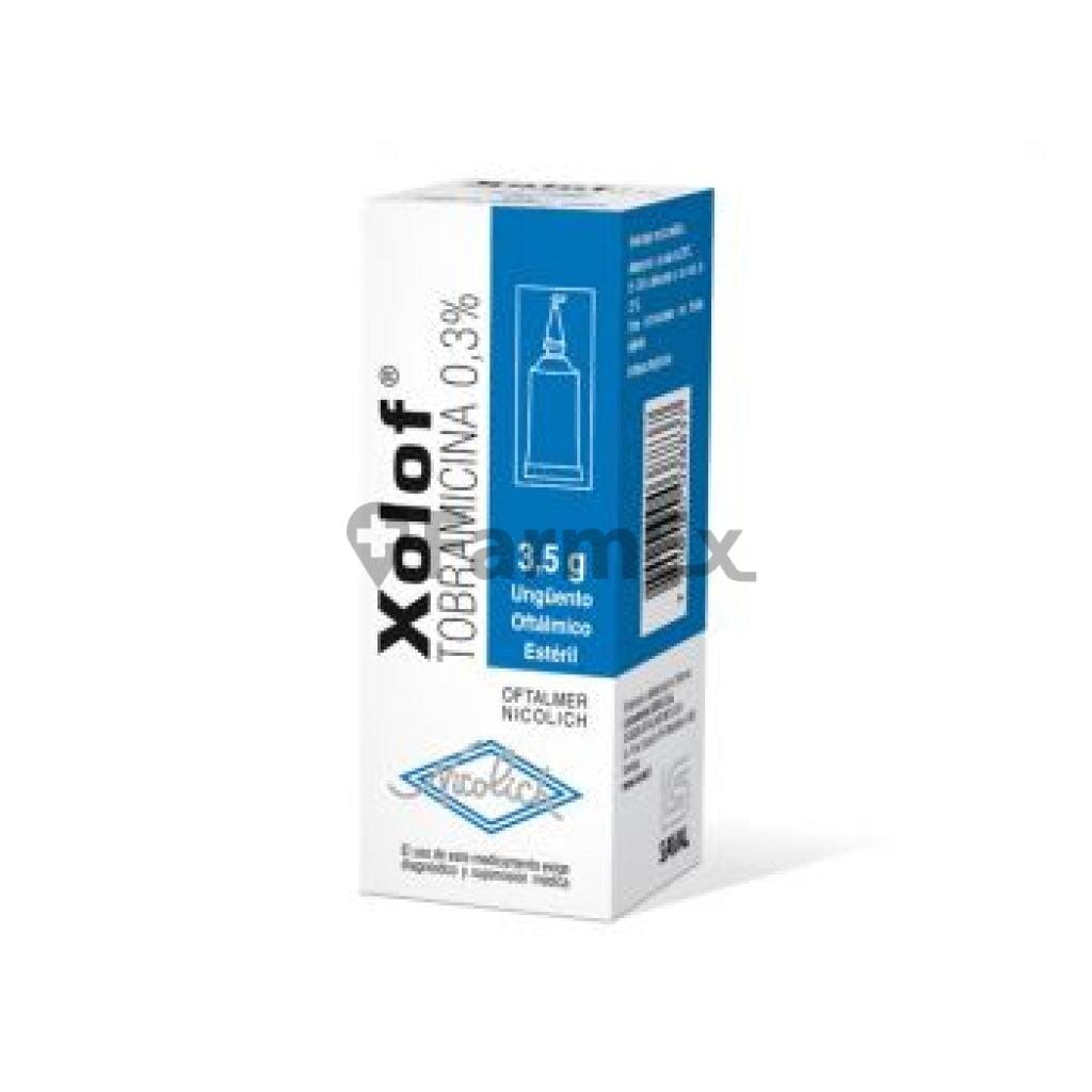 Xolof Ungüento Oftálmico 0,3 % x 3.5 g Farmex-BanMedica-Persistente